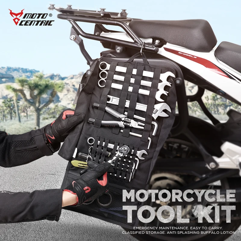 Motocentric MC-0130 공구 가방 렌치 롤 휴대용 보관함 - Image 2