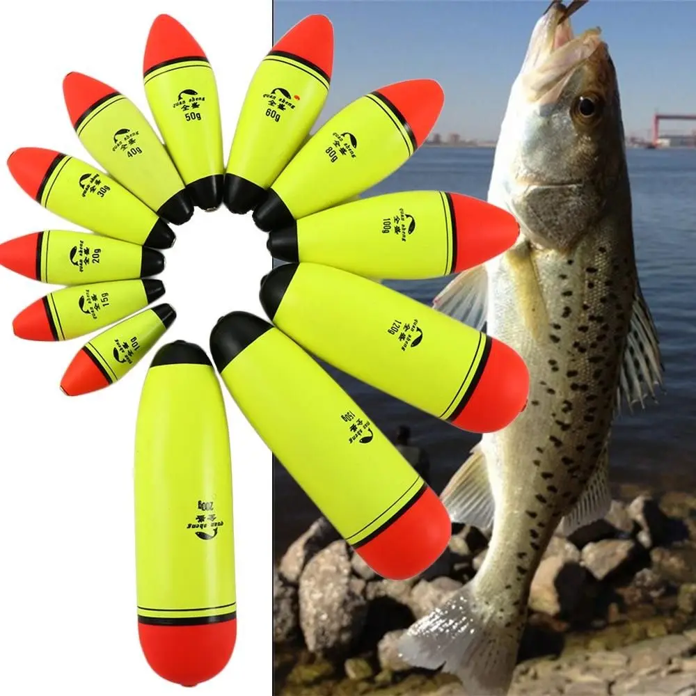 5pcs Foam Fishing Float Floating Buoyancy 10g-80g EVA Elastic Boya