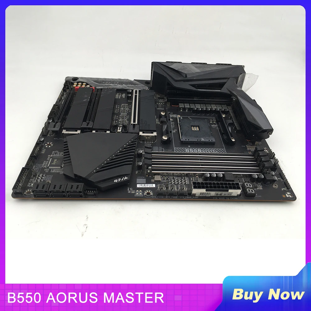 Scheda Madre Desktop Per Socket Am4 Ddr4 128Gb Pci-E 4.0 Atx B550 Aorus Master