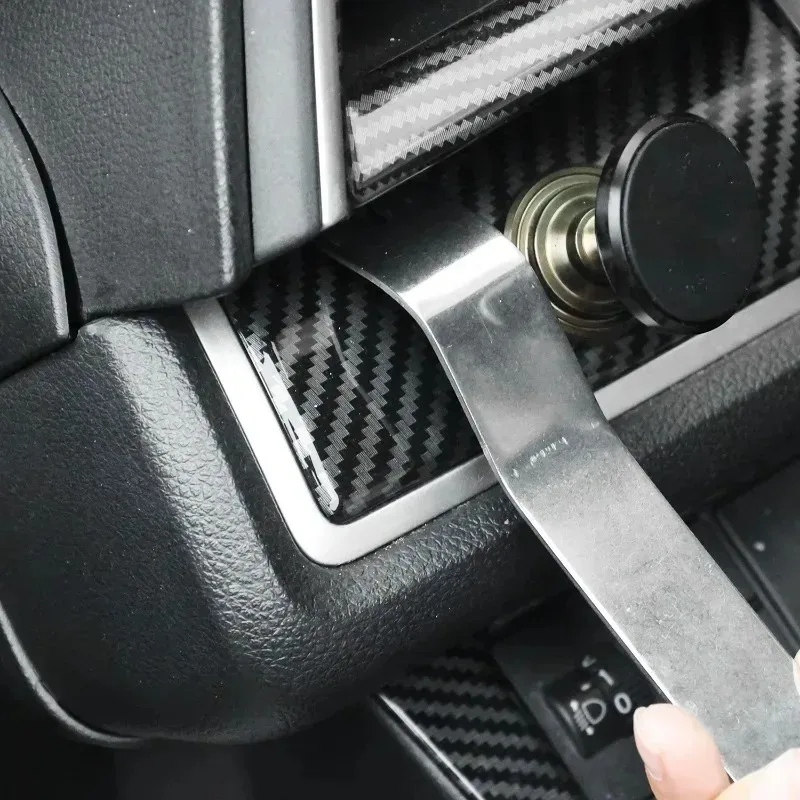 Stainless Steel Car Clip Pry Tool Scratch-Free Auto Trim Removal Tool Set Dashboard Door Panel Fastener Disassembly Car Repair