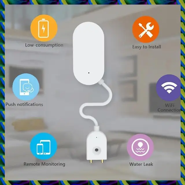 Daily Tuya Zigbee Leak Sensor Water Leakage Detector Leakage Sensor Water Sensor Prevent Water Leakage For Smart Home 6