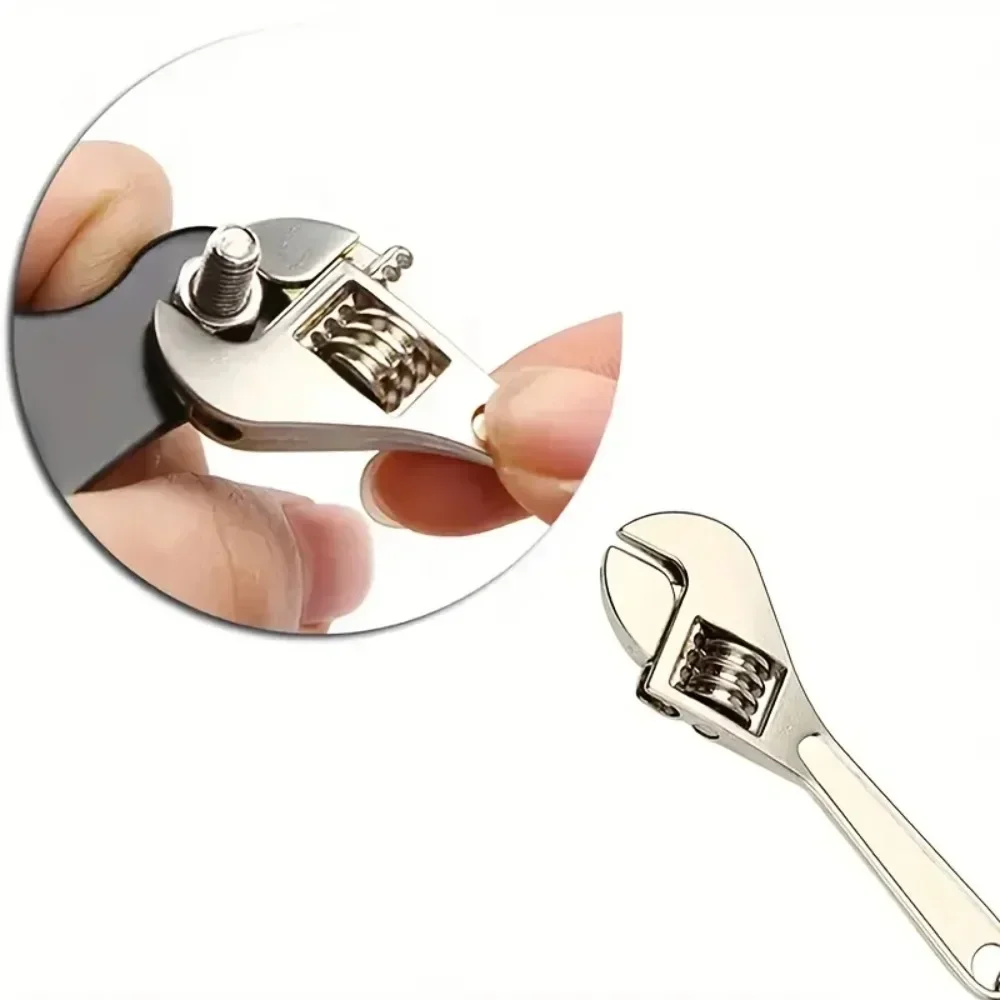 Premium Stainless Steel Keychain Multitool - Compact Wrench, Screwdriver, and Repair Kit for Everyday and Outdoor Adventures