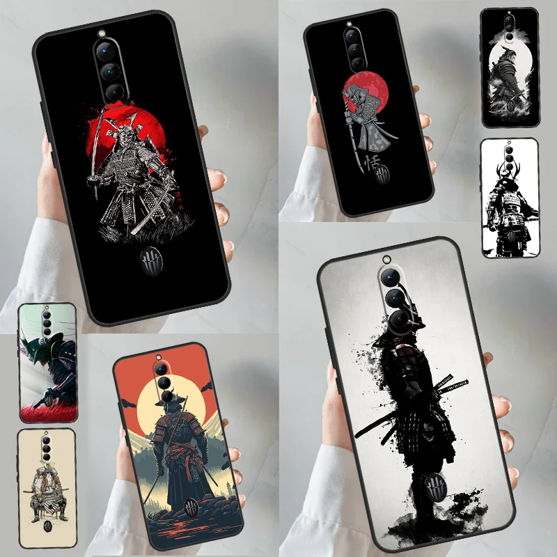 Custodia Samurai Corazzata Per Zte Nubia Red Magic 5G 5S 6 7 Pro 6R 6S 7S Pro Red Magic 8 Pro Cover Posteriore Del Telefono