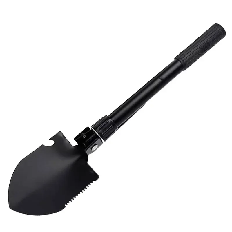 1PC Engineer Shovel Military Shovel Outdoor Multifunctional Folding Military Shovel Vehicle Camping Fishing  Pickaxe 2