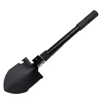 1PC Engineer Shovel Military Shovel Outdoor Multifunctional Folding Military Shovel Vehicle Camping Fishing  Pickaxe 2
