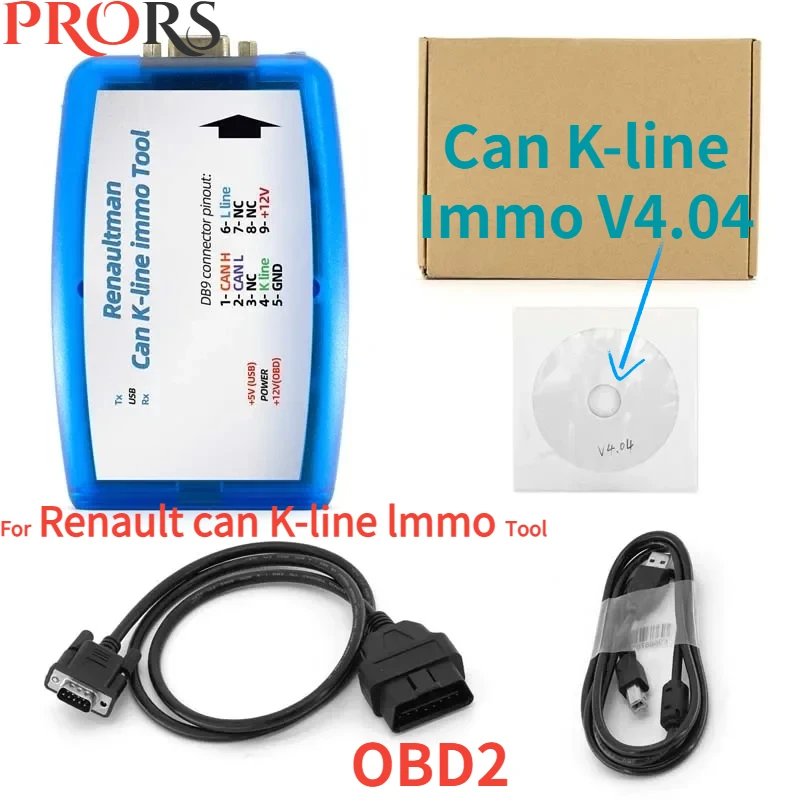 

Latest for Renault Can K-line Immo V4.04 Support for Renault CAN/K-line ECU OBD2 Programmer Read Write EEPROM Diagnostic tools