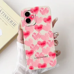 Beautiful Floral Phone Case - Soft Silicone Shockproof Cover with Bumpers - Samsung A06 4G or 5G (TYbai2190)