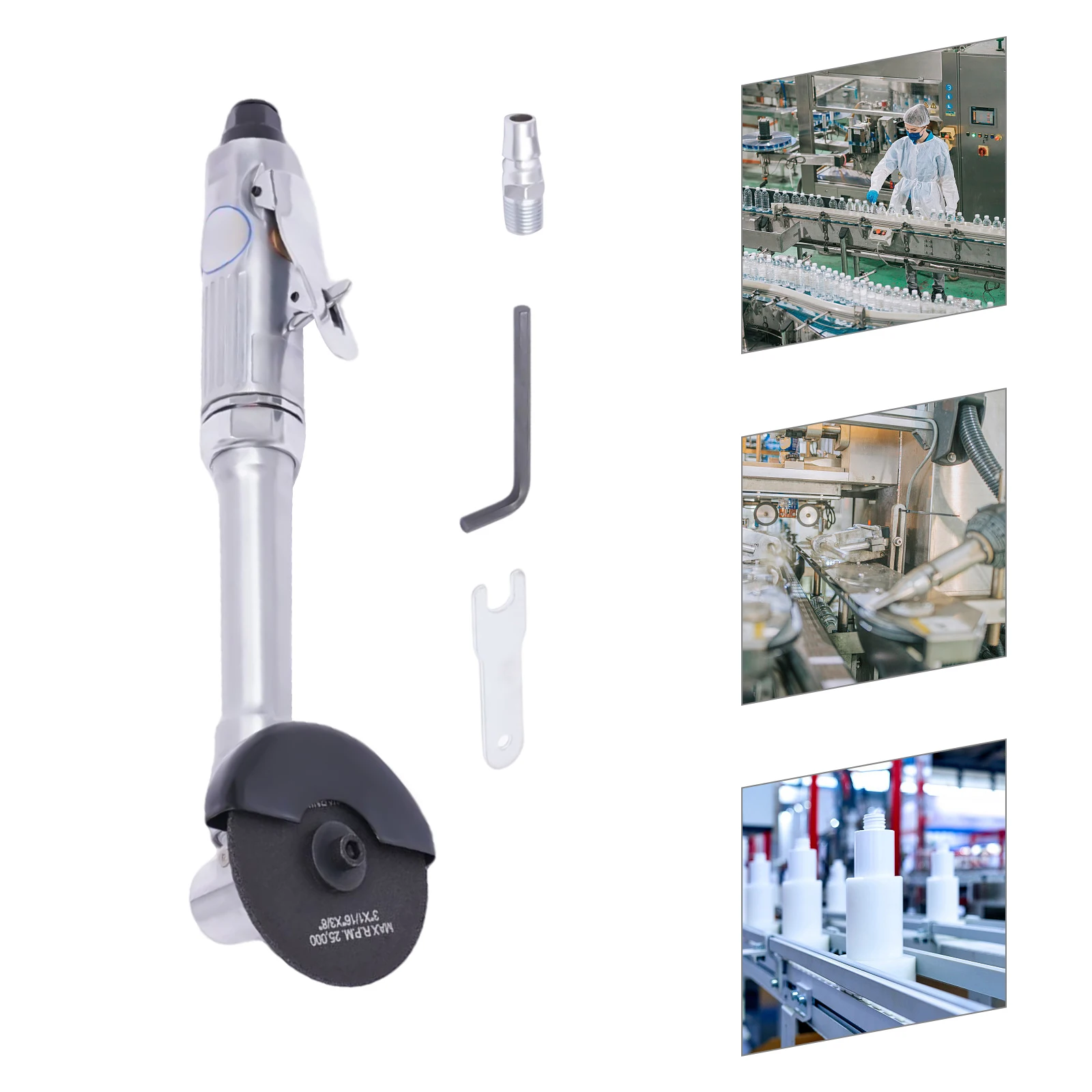 Long Handle Air Angle Grinding Cutter Air Cutting Machine Power Tool for Carve Wood and Bamboo 4