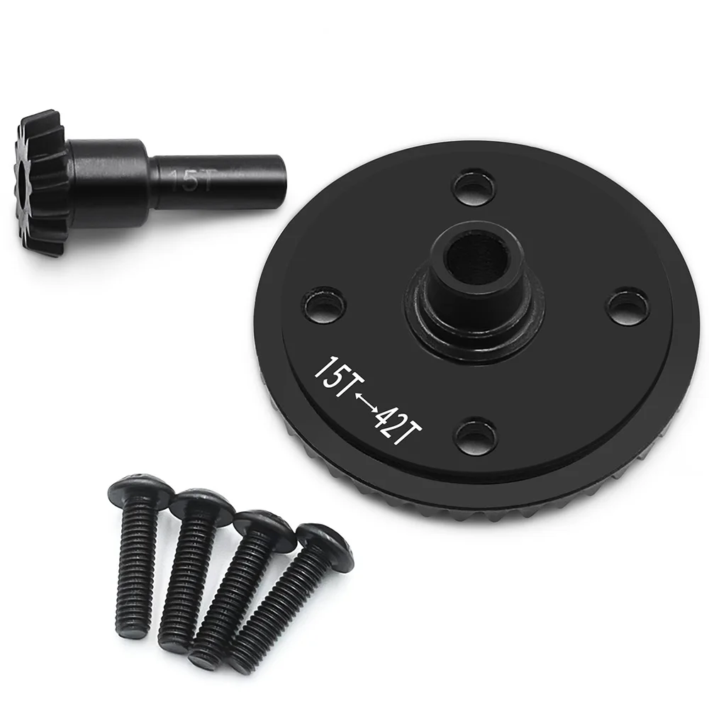 Фото TRINOOD Steel Diff Gear 10T 13T 15T 42T 43T трансмиссионные дифференциальные шестерни для 1/8 Typhon 6S BLX TLR детали для багги №2