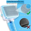 Dog Hair Remover Brush Cat Hair Grooming and Care Comb for Long Hair Dog Pet Removes Hairs Cleaning Bath Brush Pet Supplies 4