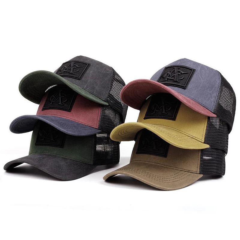 2025, personalisierte Mode, neue Baseballmütze, CA, bestickter Netzhut, Alltagskleidung, dekorativer Sonnenschutzhut, Straße, Hip-Hop-Hut, Unisex