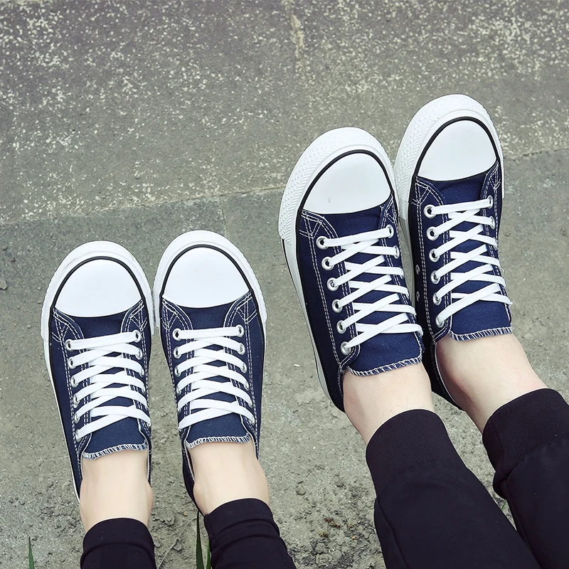 Women Fashion Canvas Shoes For Men Sneakers Casual Sneakers Zapatillas De Deporte Tenis Flats White Black Loafers 2023