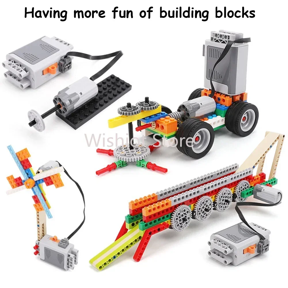 Enhanced Remote Control Power Functions MOC Train with Lithium Battery Box