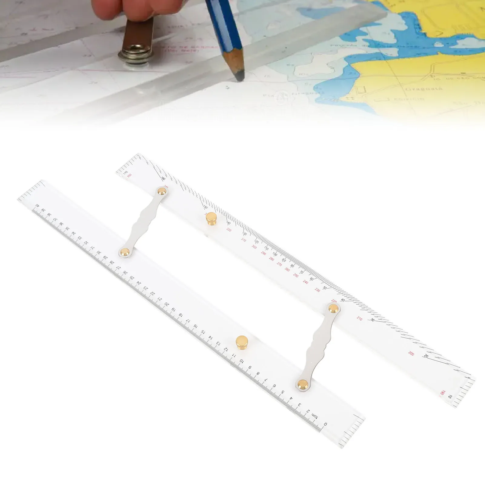 Boat Navigation Equipment 450mm Marine Parallel Ruler - High ...