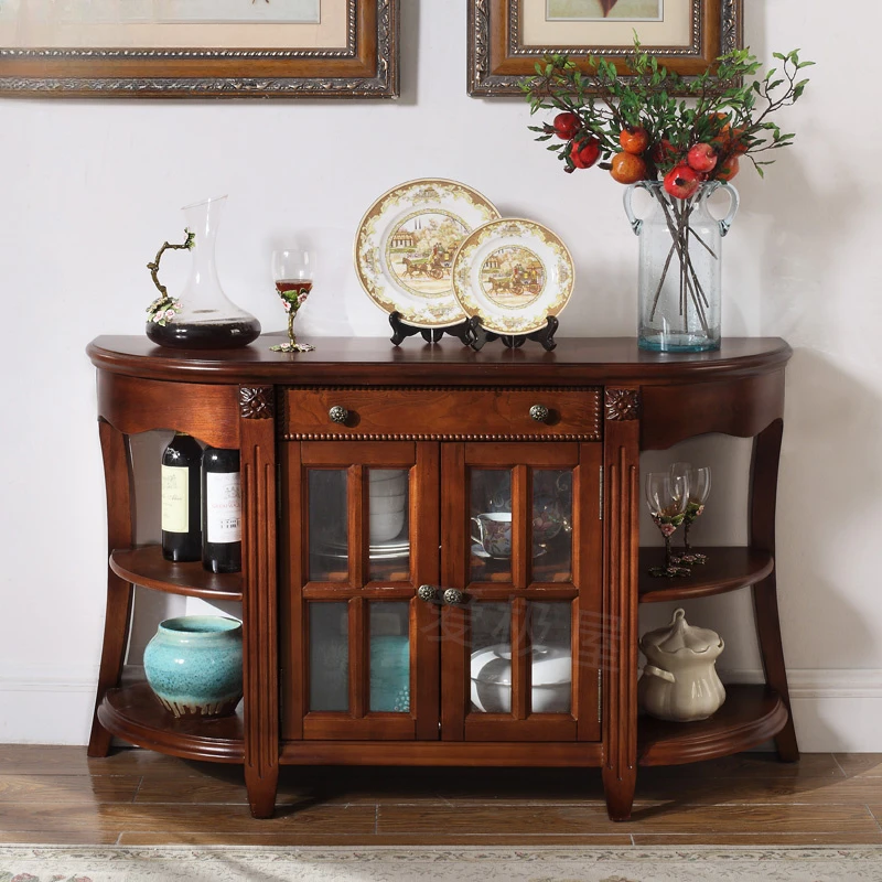 sideboard, solid wood, small TV cabinet, sideboard, living room, bedroom, TV cabinet, functional