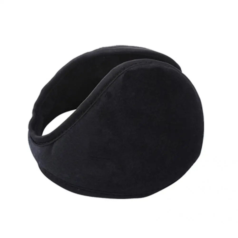 

Stylish Ear Warmers Flexible Winter Ear Muffs Skin-friendly Contrast Colors Men Earflap Portable