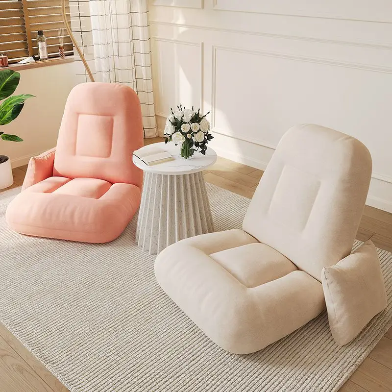 

Aoliviya Sh Lazy Sofa Bay Window Folding Dormitory Bed Backrest Seat Cushion Chair Tatami Bedroom Single Reading Small Sofa