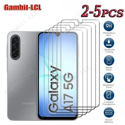 Premium 9H HD Tempered Glass Screen Protector for 6.7 Displays (2 - 5 Pack) (For Galaxy A17 5G)