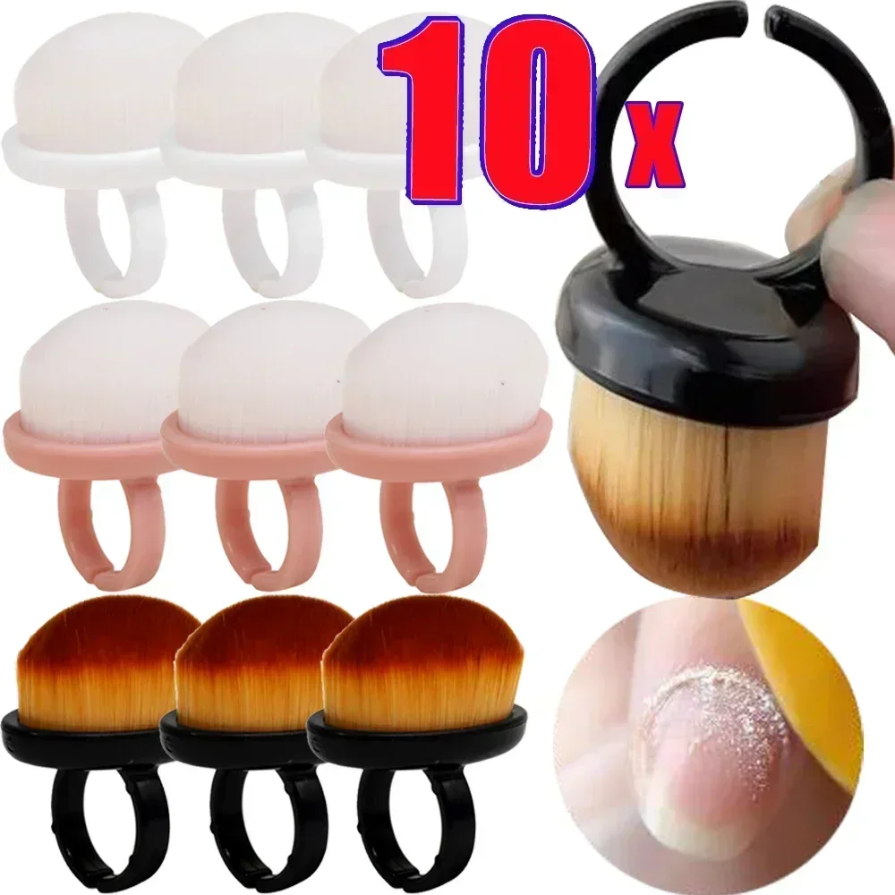 Nail Art Brushes Nail Cleaning Brush Professional Nail Dust Brush