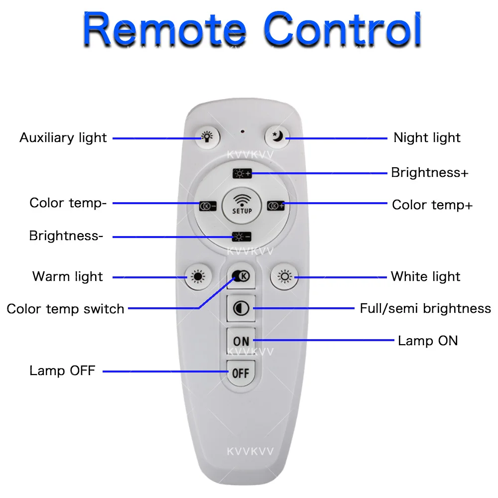 Driver LED Intelligente 2.4G Con Telecomando E Controllo APP Per Lampadari Dimmerabili (60-80W) – Funziona A 220V, Cambio Colore