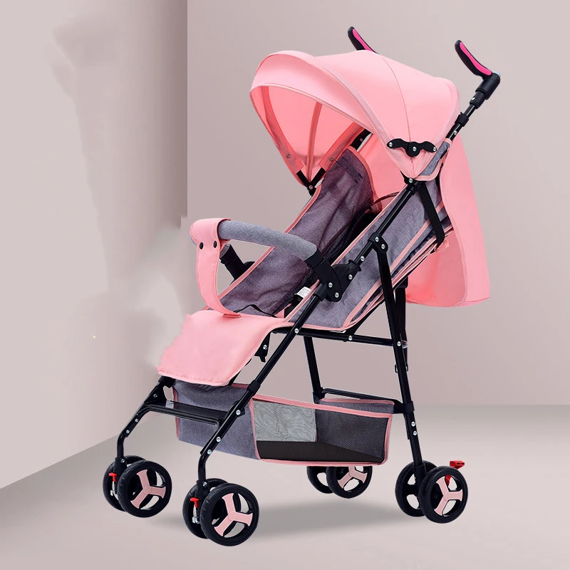Stylish Portable Stroller Baby Stroller Baby Carriage High Landscape Portable Travel Pram Newborn New