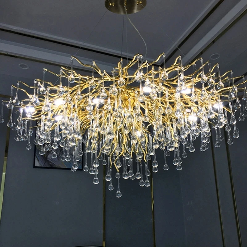 Ooze Luxury Crystal Chandelier