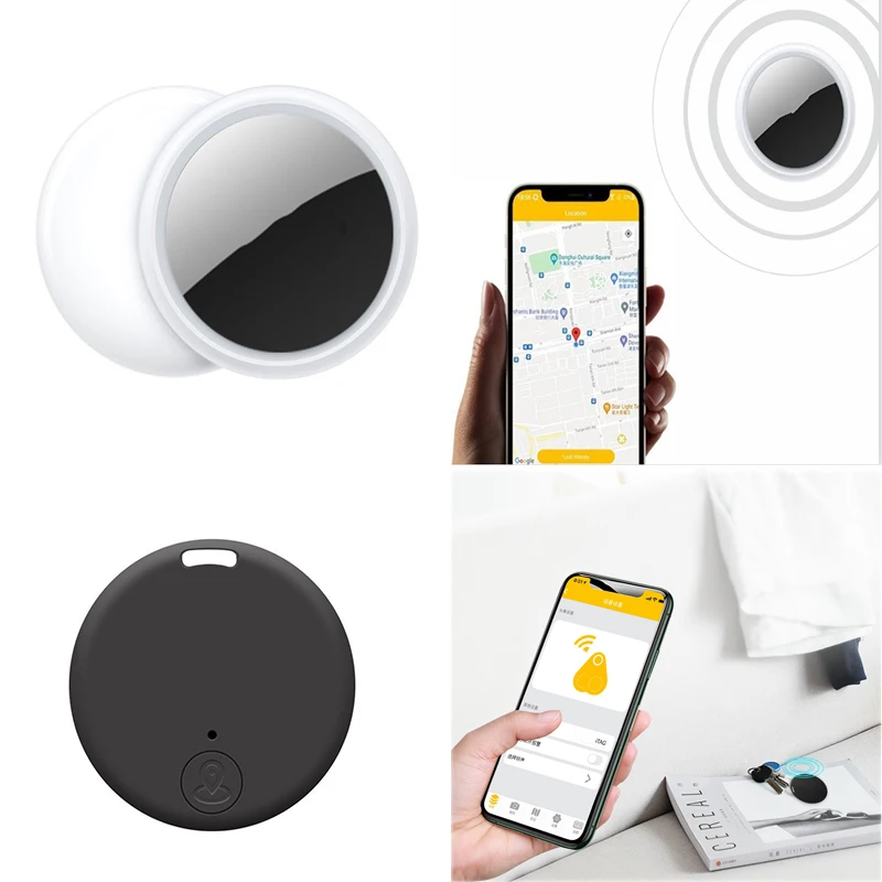  Portable Mini Tracker Pet Kid Bluetooth Anti-Lost Tracking Device Car Gps Tracker Tracking Finding Position Locator 