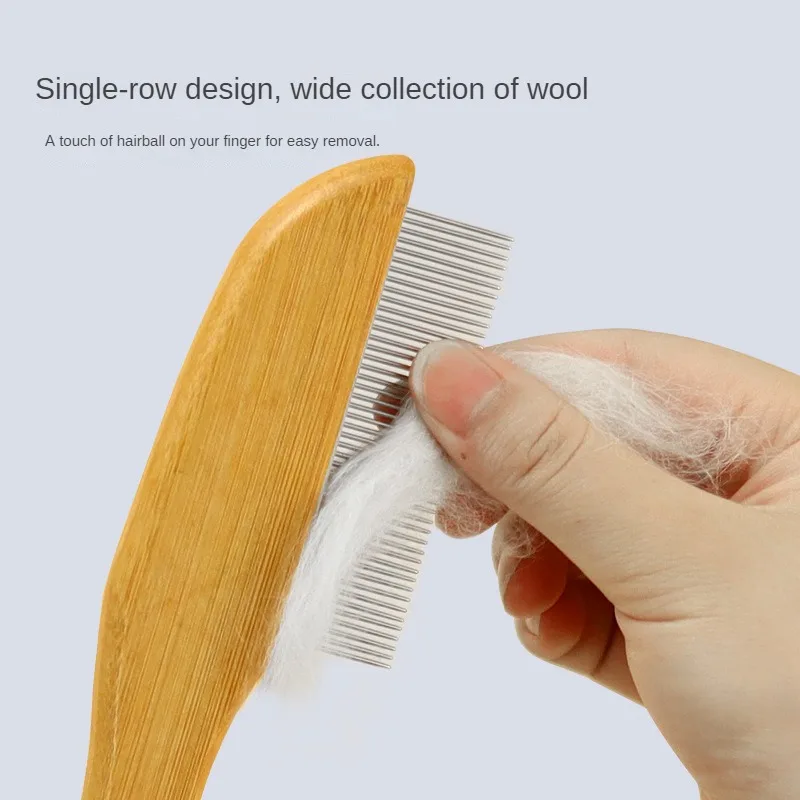 Cat comb to remove floating hair, cat comb hair, brush long hair open knot flea removal