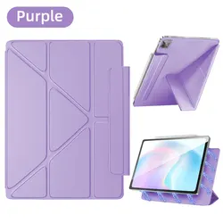 2025 iPad Magnetic Separation Tablet Cover for Pro 12.9 2020-2022 (Purple)