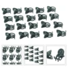 20pcs Garden Plant Clips Butterfly Orchid Clips Plant Support Stem Clamps Garden Flower Vine Plant Support Garden Tools 3