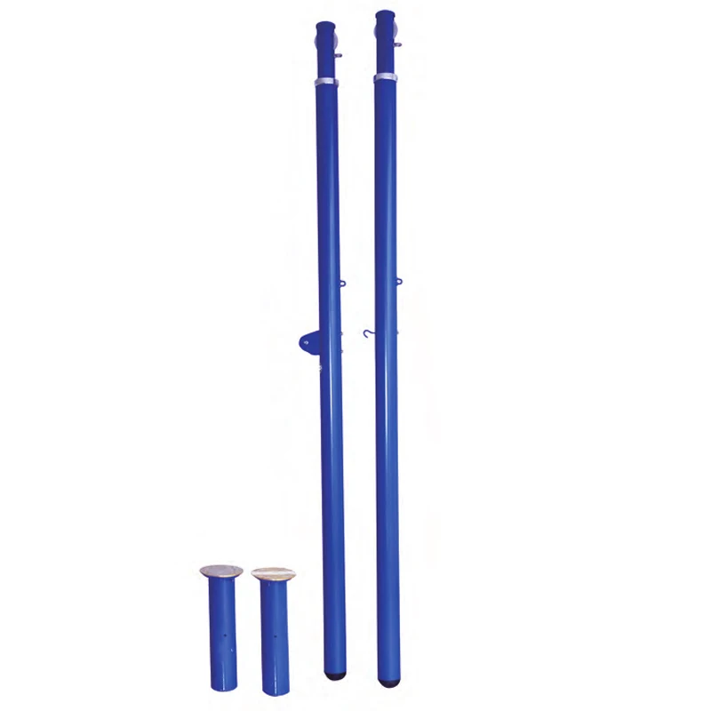 High Quality Metal Tube Kit Beach Portable Volleyball Set Steel Plug-in Volleyball Post