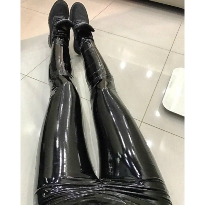 New Bright Pu Pants Women Black Slim Leather Pants Sexy Hip Liftting Yoga Fitness Leggings Running Casual Fashion Pu Pants Best Sellers In Women's Clothing New Bright Pu Pants Women Black Slim Leather Pants Sexy Hip Liftting Yoga Fitness Leggings Running Casual Fashion Pu Pants Best Sellers In Women's Clothing