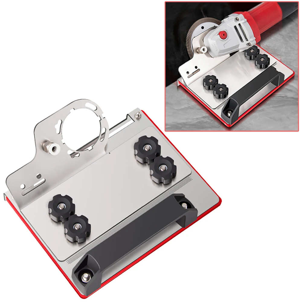 45&deg; Angle Tile Chamfering Tool-Angle Grinder Stand, Tile 45 Degree Chamfer Cutting for Cutting for Ceramic Stone