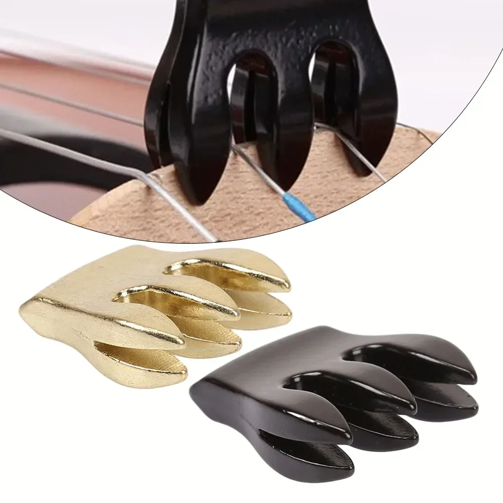 Violin Mute New Practical Durable Violin Mute Silencer Durable Metal Practice Aid