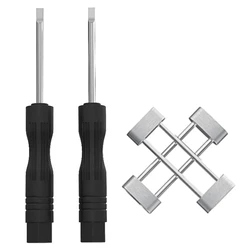 Essential Watch Band Strap Link Adapters & Repair Tool Set (Silver)