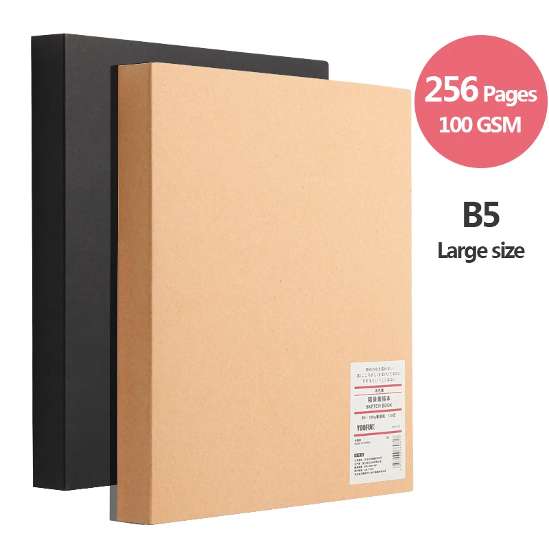 Notebook Notebook Journals  Notebook Flat - A5 Kraft Blank Notebook 384  Pages Size - Aliexpress