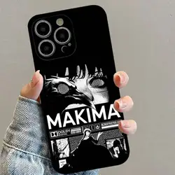 Chainsaw Man Makima Anime Soft TPU Phone Case - iPhone 12 Mini (A1)