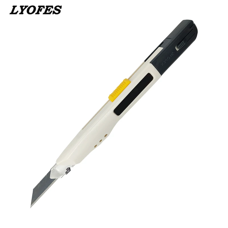 Safety Self-Locking Utility Knife Japanese Professional Precision Metal Working Art Knife Paper Cutter Suitable for Office Study utility knife paper cutter cutting knife art knife paper cutting knife