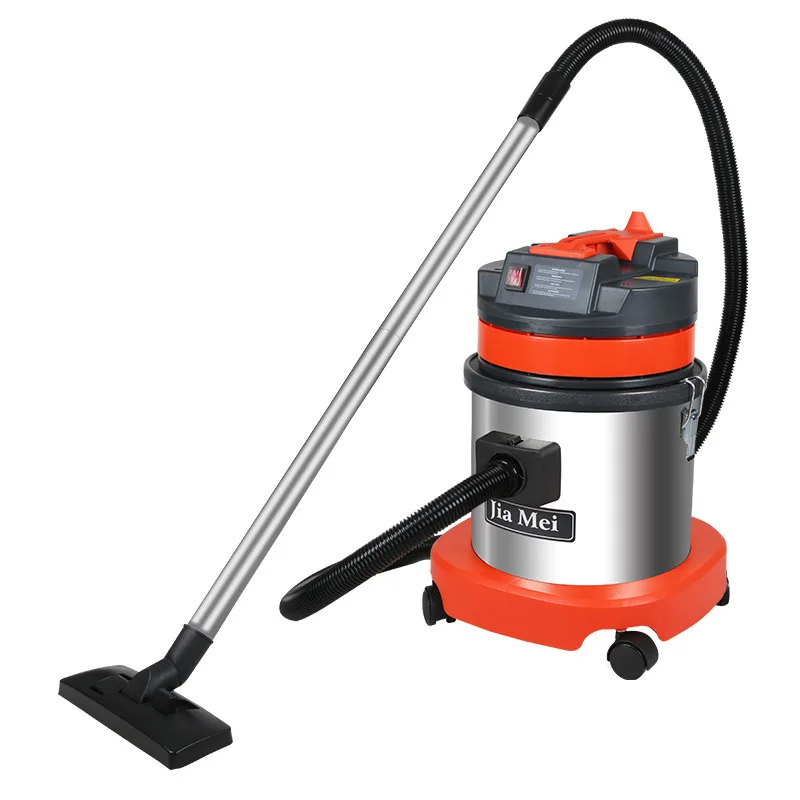 15L Household Vacuum Cleaner Vacuum Cleaner Wet and Dry Stainless Steel Bucket Type