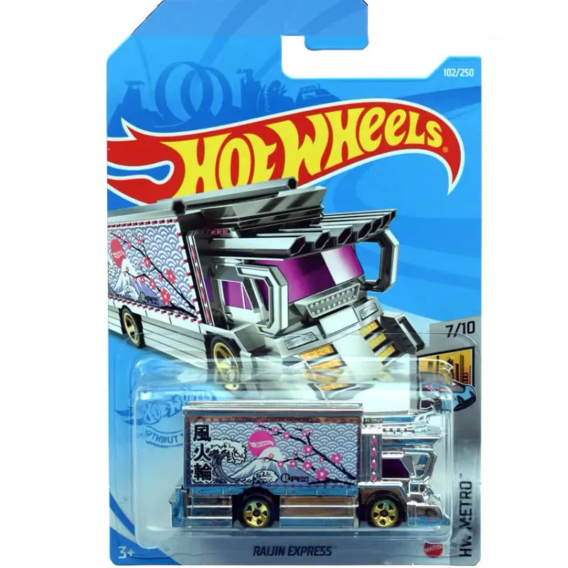 Hot Wheels 1:64 Raijin Express Collection die cast alloy car model