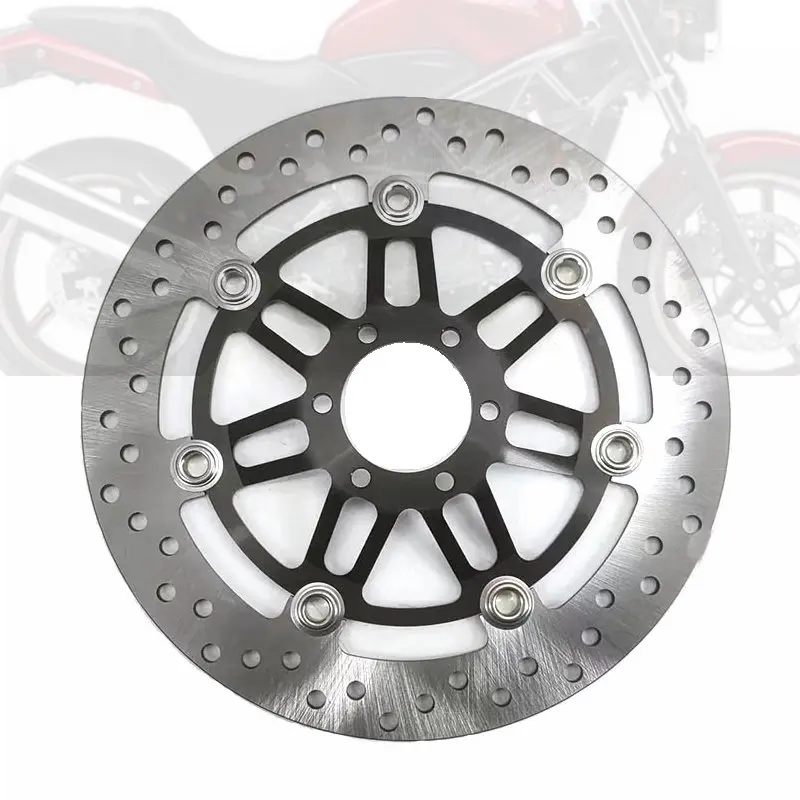 

Black Motorcycle Front Floating Brake Disc Rotor For Honda VTR250 VTR 250 Hornet 2000 1997 1996-2001 MC33