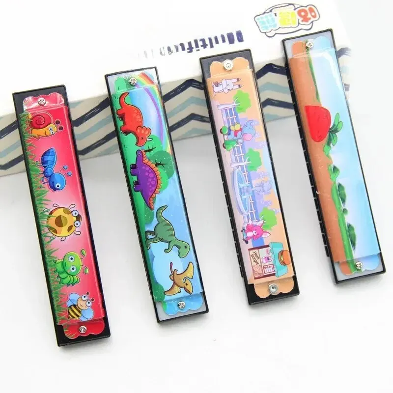 Metal harmonica (1 random pack) 13.3*3 * 2.3cm
