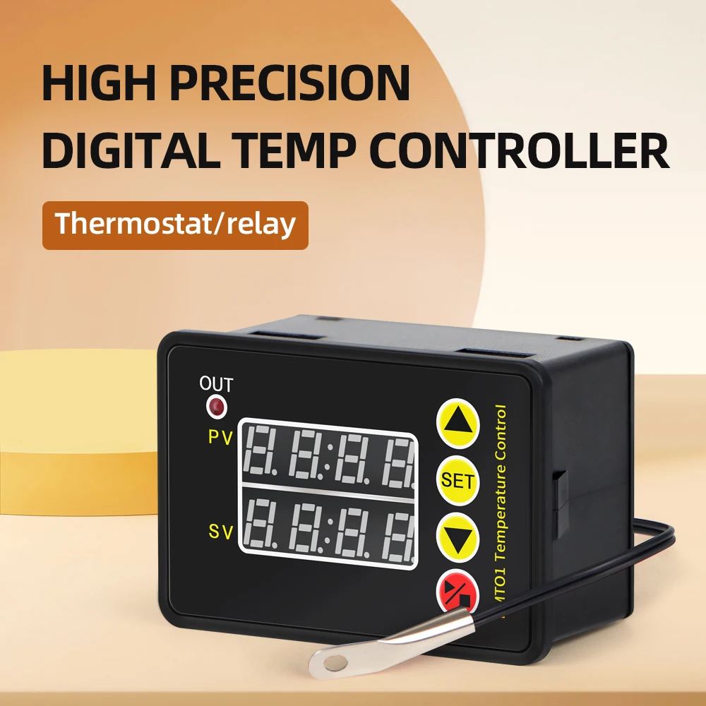 Digital Thermostat Controller Heating Temperature AC110-220V