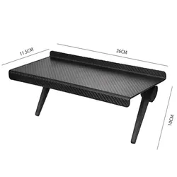 Premium Wireless Router & Set-Top Box Storage Rack, No-Drill Setup, Space-Saving Organizer (Large 26x11.5cm)