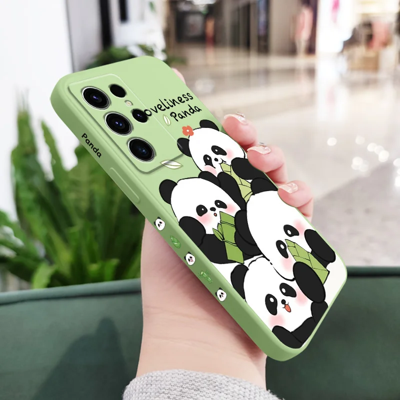 Adorable Giant Panda Silicone Phone Case
