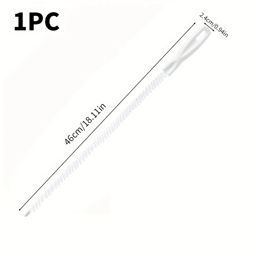 Pipe Dredging Brush Bathroom Hair Sewer Sink Cleaning Brush Drain Cleaner Flexible Cleaner Clog Hole Remover Cleaning Tools