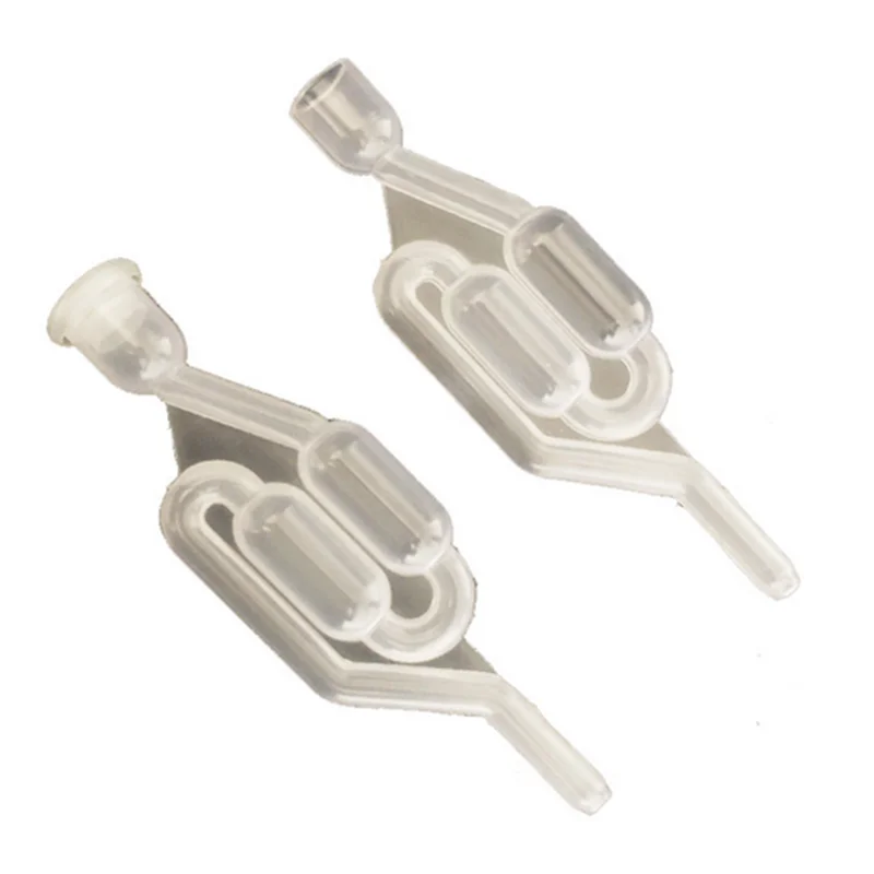One-way Wine AirLock Beer Brewing Fermentation Check Valve Plastic Air Lock Water Seal Home Winemaking Exhaust Valve Fermenter