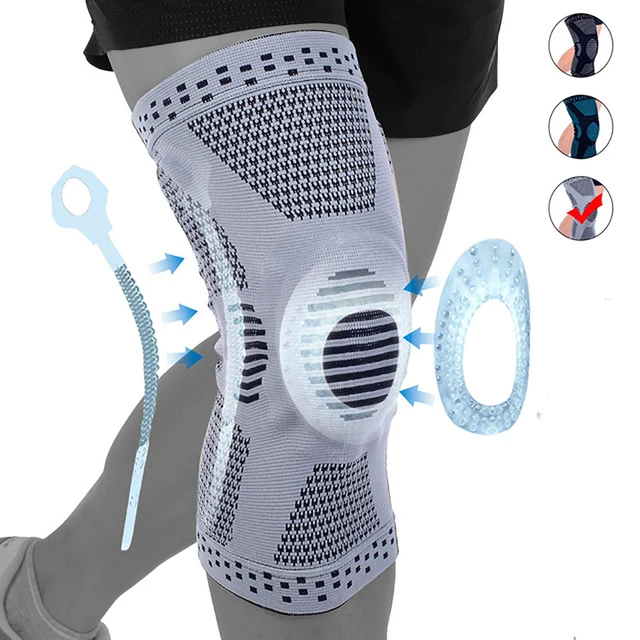 Genouillère de maintien en avec compression genou pour sports , 1