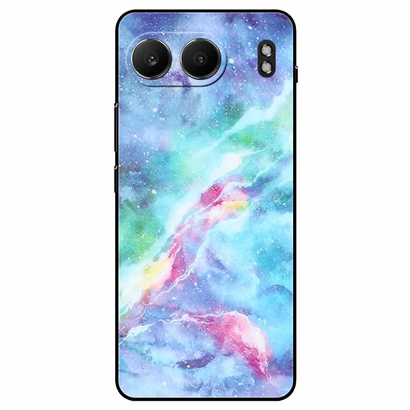 Elegant Black Marble TPU Soft Phone Cover - Fashionable Silicon Back Protector