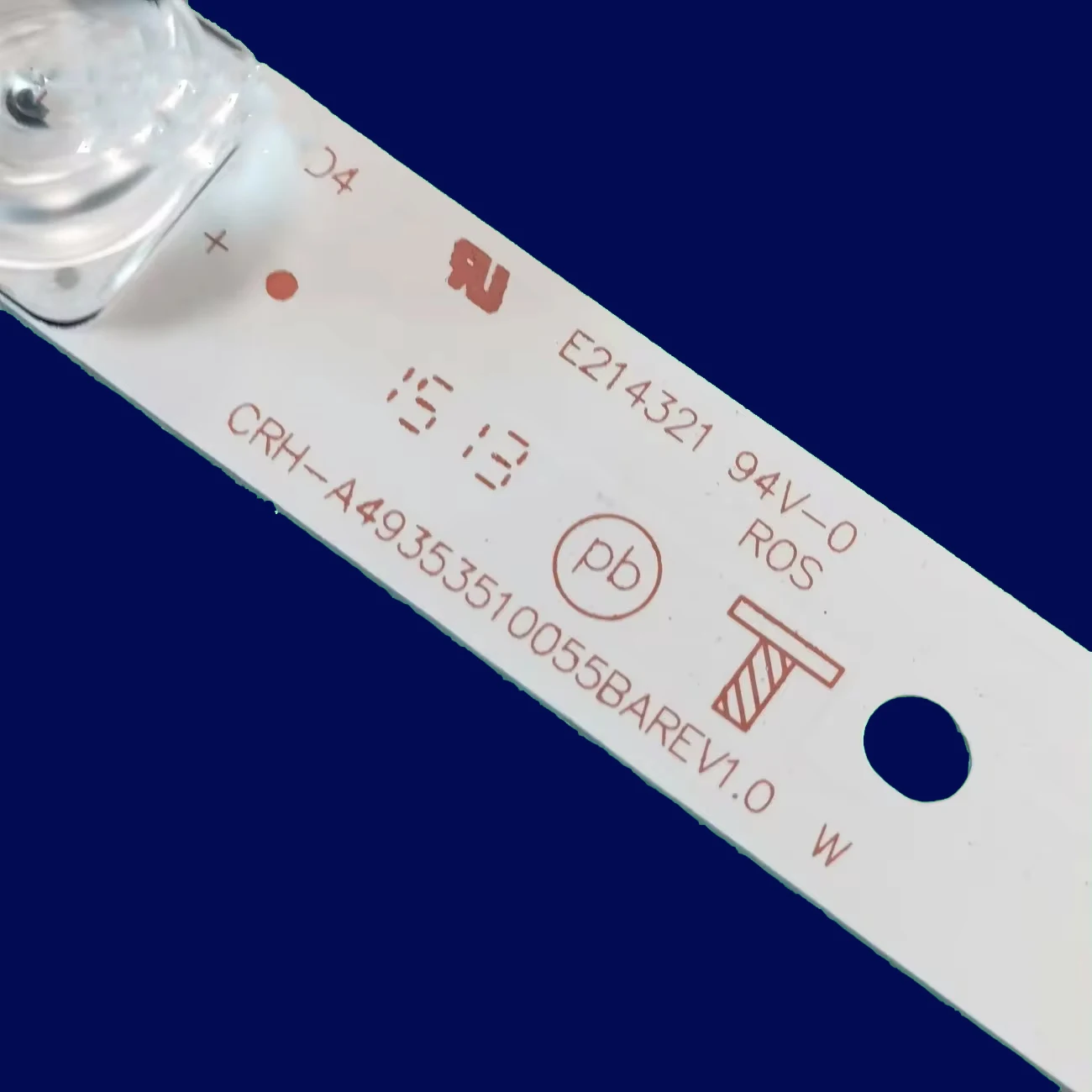 LED strip for 49G6 49U7750 49U7750VM SW49S6SUG SW49D05-ZC14CG-03 5800-W49004-0P00 0P10 CRH A49353510055BAREV1.0D RDL490WY